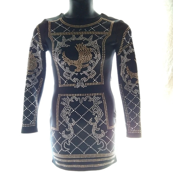 Gorgeous Silver And Gold Party Dress EUC ❤️ - Picture 2 of 14